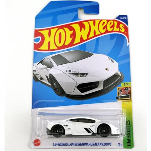 2021-197 Hot Wheels Cars LB-WORKS LAMBORGHINI HURACAN COUPE 1/64 Metal Diecast Model Collection Toy Vehicles