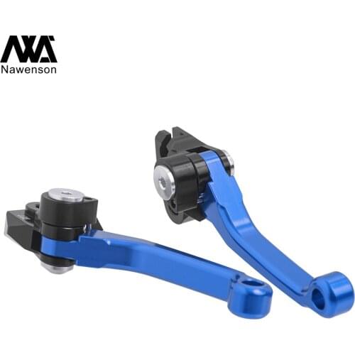 Motorcycle Short Brake Clutch Lever Handlebar Brake Handle for Honda CR125R/CR250R 04-07 for CRF250X 04-17 for CRF450X 05-17