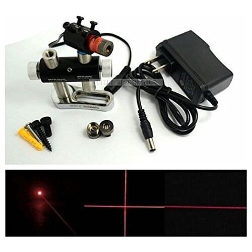Red Lasers 650nm 660nm 100mW Laser Dot/Line/Cross Module w/Adapter & Heatsink
