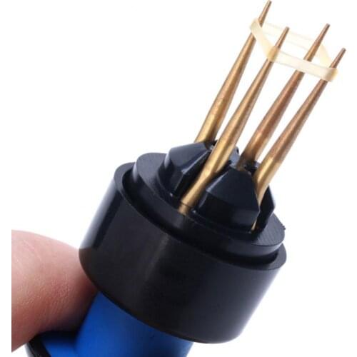 80%HOT 1Pc Outdoor Plastic Copper Fishing Pellet Bait Bander Tool Bands Carp Accessory