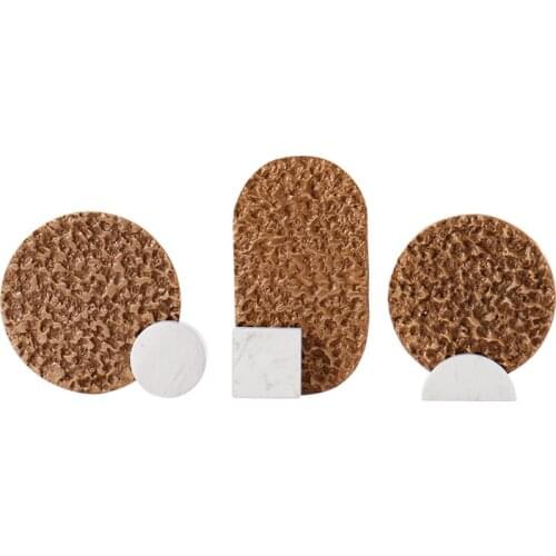 Home Decoration Three-Piece Set Alloy Handicrafts Hallway Decoration Soft Decoration Home Decor Modern Resin Charms