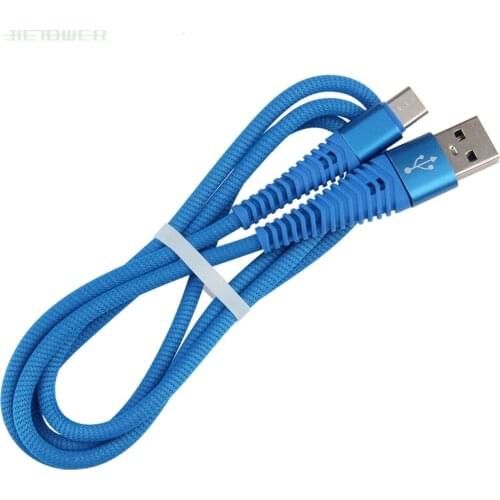 300pcs/lot 1M Mermaid Nylon Braided USB Cable TypeC Fast Charge Cable For Samsung Galaxy S8 Macbook Xiaomi Mi8 Charging Cord