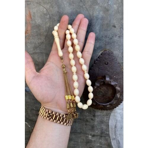 Ottoman Starboard Design Tassels Beirut Drop Amber Prayer Beads