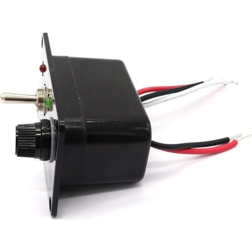 Boat Bilge Pump Switch W/ LED Light Indicator - 3 Way Control Panel Marine