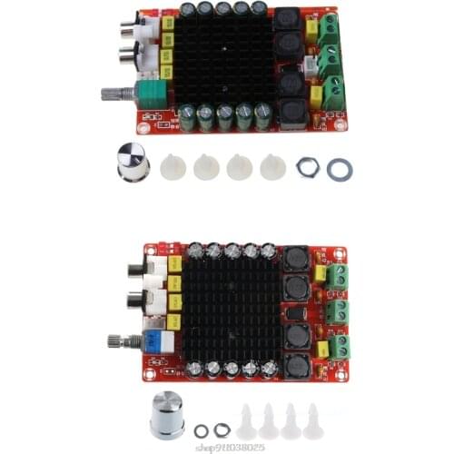 TDA7498 2x100W Digital Power Amplifier Board Class D Dual Stereo DC 14-34V D28 20 Dropship