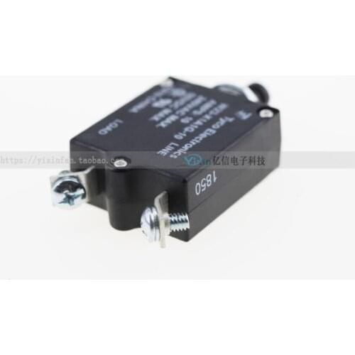 Tyco W23-X1A1G-10 10A 6-1393246-5 UL CSA 1-50A thermal magnetic overload circuit breaker