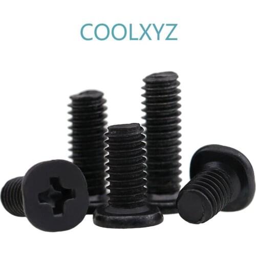 CM Thin Head Screw Thin-edge Large Flat Head Screw Flat-head Screws Round Flat Head Screw M2-M4 100PCS