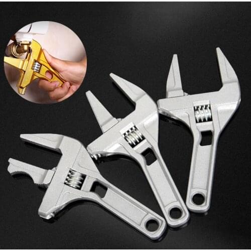1pcs Adjustable Spanner Universal Key Nut Wrench Home Hand Tools High Quality Open End Wrench Multifunction Adjustable Wrench