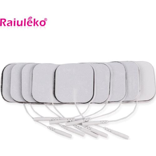 100pcs 2mm Plug Self Adhesive Reusable Electrode Pads For TENS Acupuncture therapy Massager Electrical Muscle Nerve Stimulator
