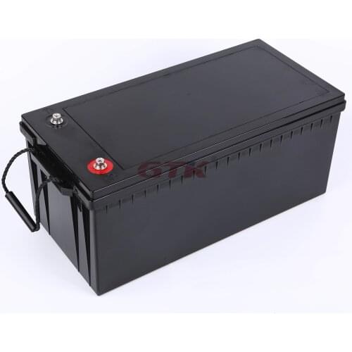 12V 250Ah Lifepo4 battery pack with 120A Bluetooth function 12.8V Lithium battery for campervan , EV, RV +20A charger