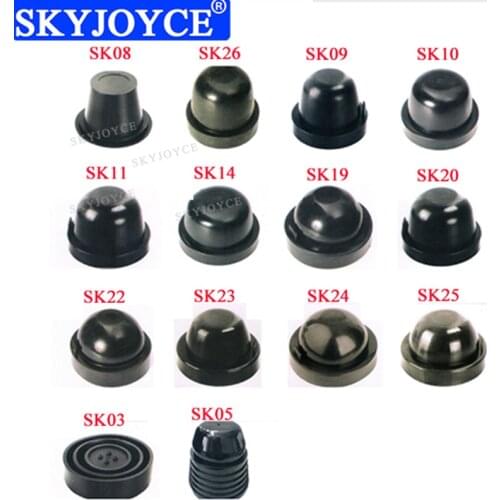 2PCS Car HID LED Headlight Dust Covers Rubber 65mm 70mm 75mm 85mm 90mm Waterproof Dustproof Headlamp Seal Dust Cap Car Styling
