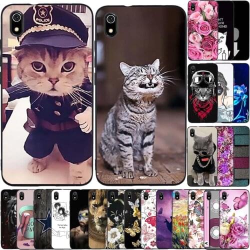 Silicone Case For Xiaomi Redmi 7a Case Full Protective Soft TPU Back Cover Redmi 7 A Bumper Phone Case For Xiaomi Redmi 7A Cover