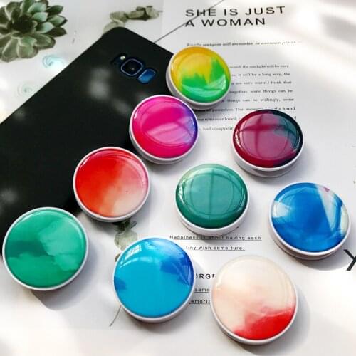 Contracted Style phone holder Round folding bracket mobile phone bracket grip universal Apply to iPhone Samsung xiaomi