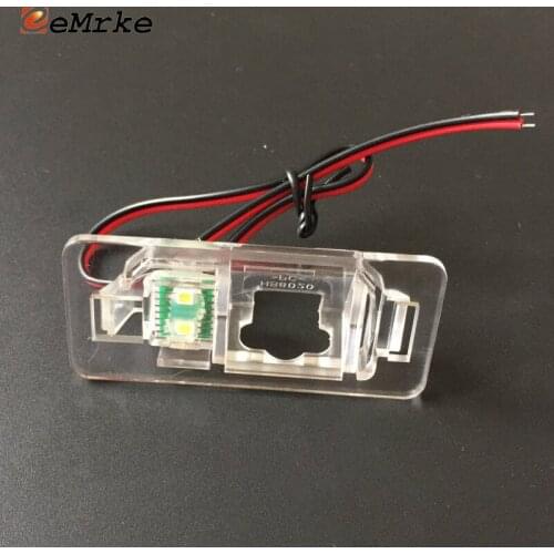 EEMRKE Car Camera Bracket Mount License Plate Lights Housing for Bmw E82 E88 F22 F87 F23 F45 F46 E90 E91 E92 E93 F80 F31 F34