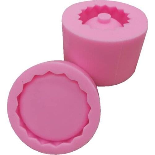 Geometric Flower Pot Silicone Mold for Epoxy Resin Concrete Clay Succulent Planter Ashtray Candle Holder