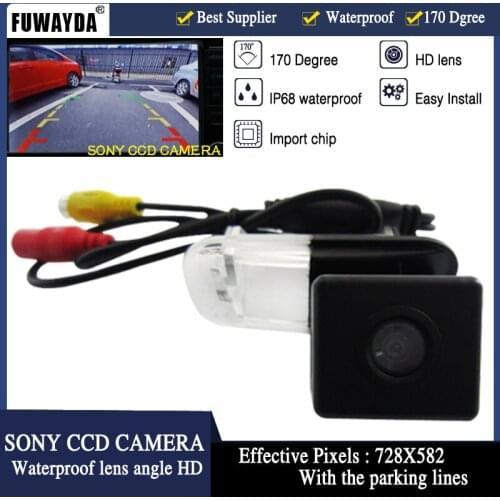 FUWAYDA SONY CCD Chip Car Rear View Backup Parking Safety CAMERA for Mercedes-Benz B200 A-class W169 B-Class T245 WATERPROOF HD