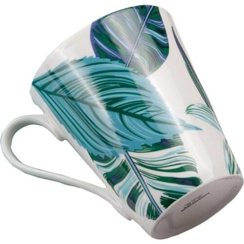 Bone China Mug Creative Home Large Capacity Water Cup Ceramic Breakfast Cup Milk Cup
