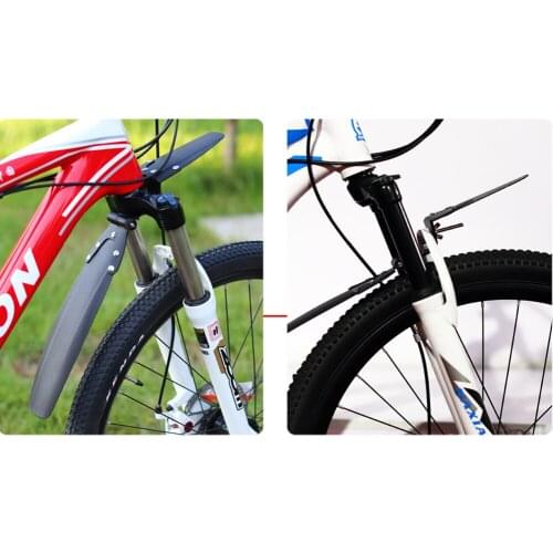Bike Mudguard Set MTB Fender E-Bike Mountain Bike TPE Widen Lengthen Quick Release