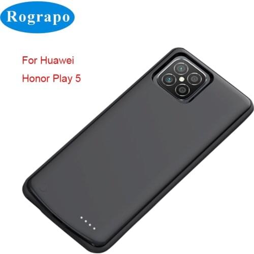 New 6800mAh Battery Charger Case For Huawei Honor Play 5 , Play 5T Power Case Accumulator Charger Case