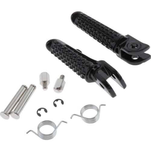 Motorcycle Front Foot Pegs For CBR1000RR 04-14 CB 1000R 2008-2014 , Black