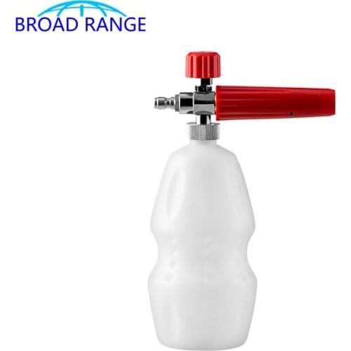 Adjustable Foam Cannon 1 Liter Bottle Snow Foam Lance With 1/4" Quick Connector Foam Blaster for Pressure Washer Gun