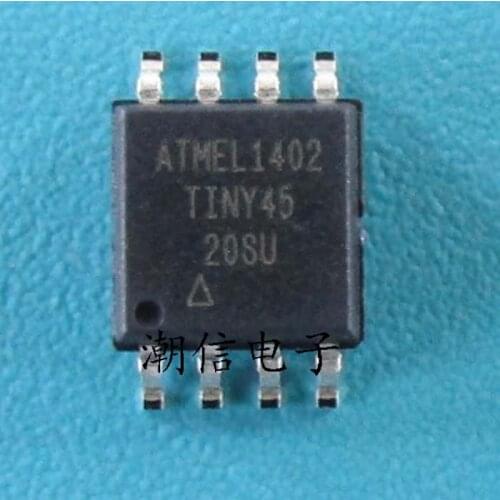 2PCS/LOT ATTINY45-20SU SOP-8 ATTINY45-20 SOP8 ATTINY45 45-20SU IC New Original In Stock