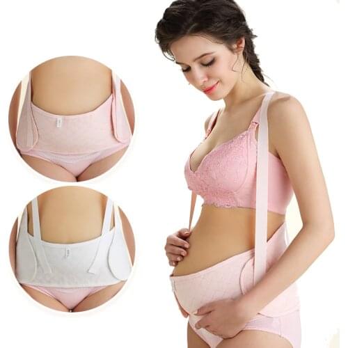 3 in 1 Pure Cotton Maternity Belly Belt Prenatal Shoulder Support Abdominal Belt Maternity Bandage Maternity postpartum belt