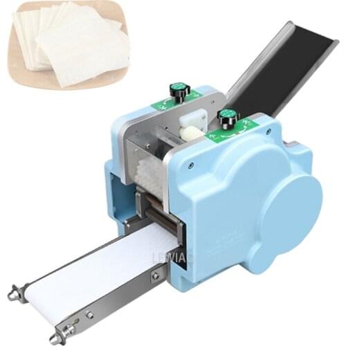 Automatic Dumpling Wrapper Making Machine Wonton Spring Roll Skin Maker Crepe Tortilla Chapati Roti Machine