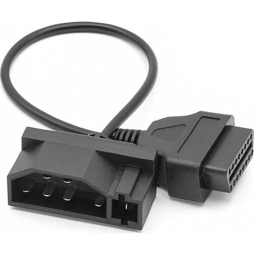 For Ford Automobile 7 to 16 Pin Car OBD2 Adapters Extension Cable OBD Connectors ELM327 Diagnostic Tool