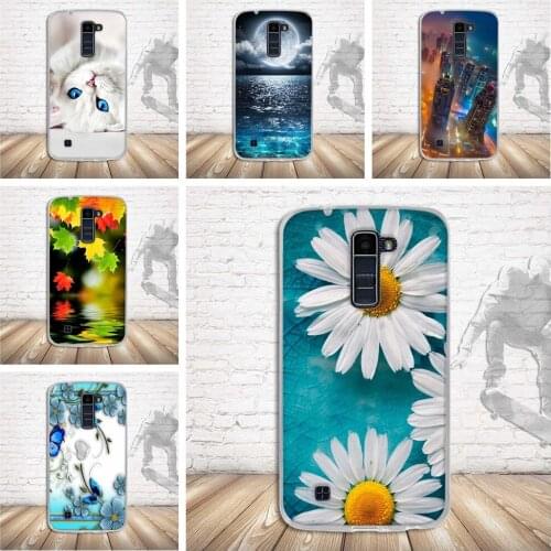For LG K10 Cover Fashion Painted Pattern TPU Soft Case For LG K 10 Protective Cases for LG K10 Cell Phone Case Silicon Bag Cover