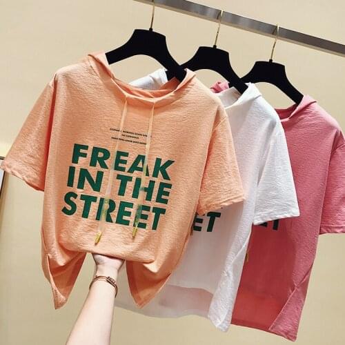 Женские футболки с капюшоном Dlywaiov China At AliExpress