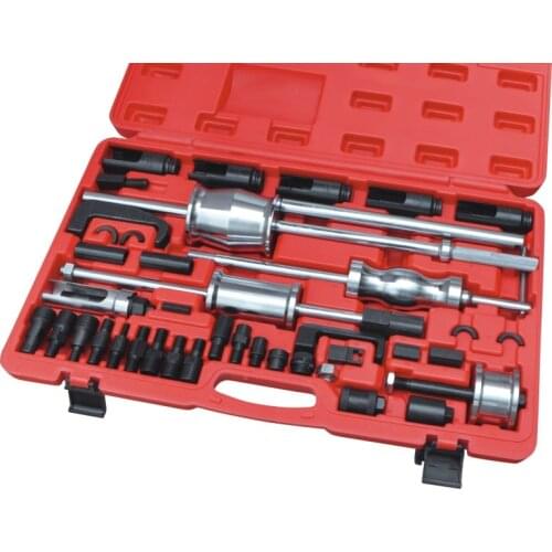 Free shipping Diesel Injector Extractor 40Pc Diesel Injector Extractor WT04A3001 With Common Rail Adaptor Slide Hammer Tool Set