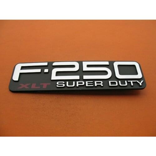 F250 BRAND NEW F250 XLT SUPER DUTY FENDER EMBLEM 1999-2004