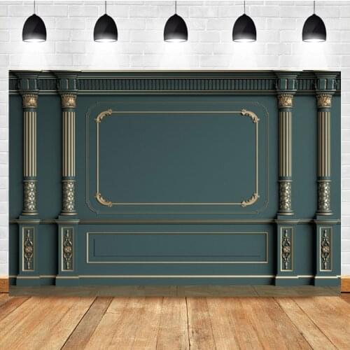 Laeacco Old Vintage Wall Black Room Decoration Party Baby Birthday Photo Photography Backdrop Photo Background For Photo Studio