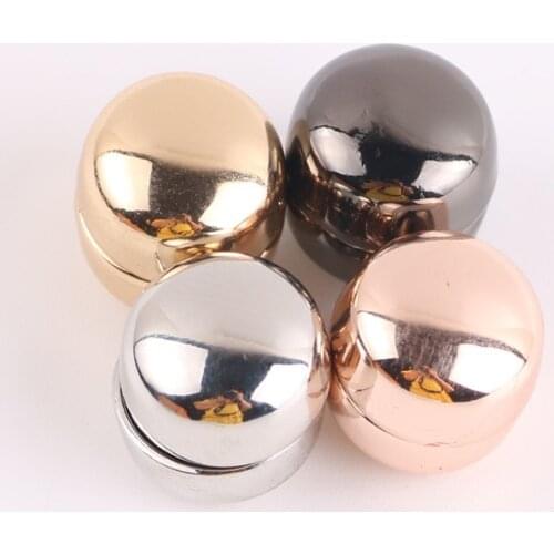 Strong metal plating magnetic hijab luxury accessory no hole pins brooches Magnet for muslim chiffon scarf