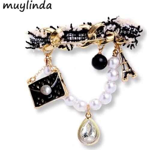Muylinda Designed Brooches For Women Charm Pendant Brooch Pin Clothes Clip Jewelry Banquet Party Pins Accessories