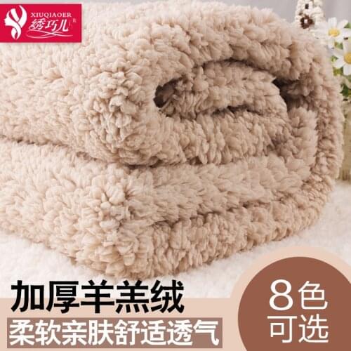 160cmx50cm Coral Fleece Lamb Fleece Fabric Soft Warm Doll Clothing Fabric Pajamas Blankets Carpets Coat Bedding Apparel Fabrics
