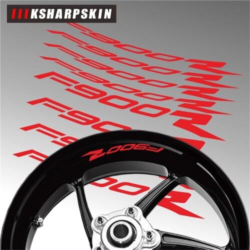 Motorcycle Styling Wheel Tire logo creative rim inner side decals Decorative sticker suitable for BMW F900R f900 r f 900 r