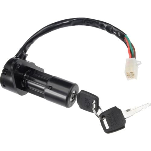 Uxcell 6 Wires Ignition Key Switch for GS125 Motorcycle Bike
