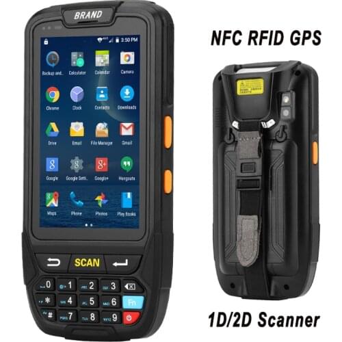 PDA 2D Handheld Terminal Support Wifi Bluetooth 4g GPS Camera Mini Barcode Scanner For Android Tablet Pc Keyboard NFC HF LF RFID