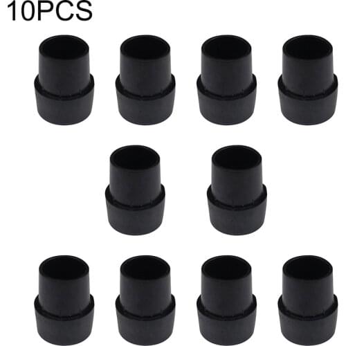 10pcs Solid Non Slip Trampoline Accessories Replacement Parts Leg Tip Attachment Durable Foot Pad Latex Pipe Cover Easy Install