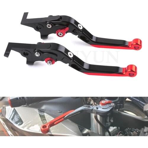 Motorcycle Brake Clutch Levers Adjustable Folding Brake Levers for KAWASAKI ZX1400 ZX14R ZZR1400 06-16 GTR1400 CONCOURS 07-16