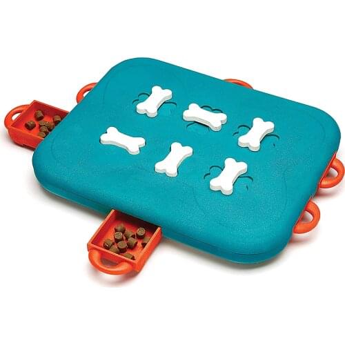 Dog Interactive Treat Puzzle Dog Toy, Dog Toys to Relieve Boredom and Bite Resistance, Medium and Large Dog Training Supplies