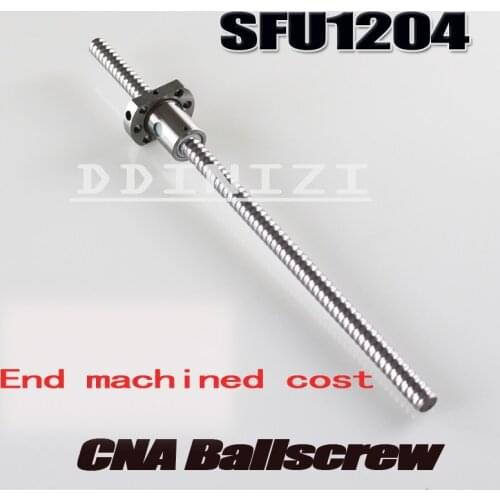 Machined Cost for ballscrew, linear shaft and other parts extra cost