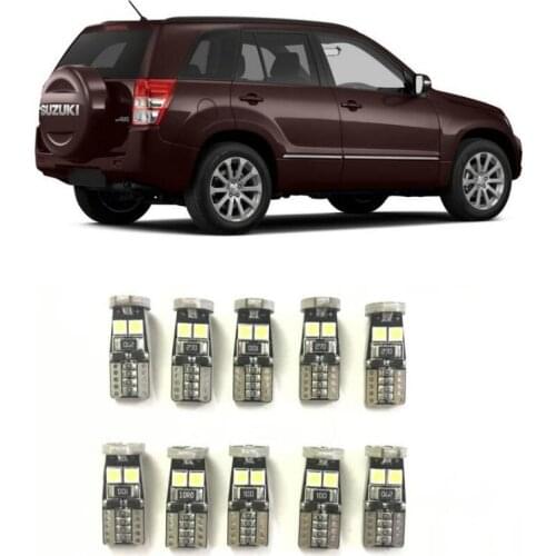 Canbus w5w Led interior lights For suzuki grand vitara swift sx4 vitara Alto Kizashi VITARA Splash Liana xl7 aerio equator