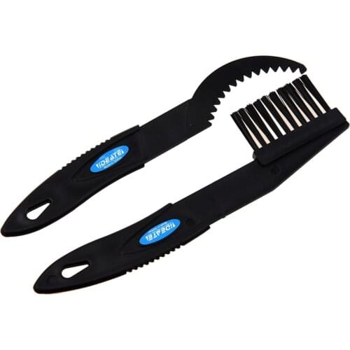 Cycling Bicycle MTB BMX Folding Bike Chain Crankset Cleaning Tool Brush Set