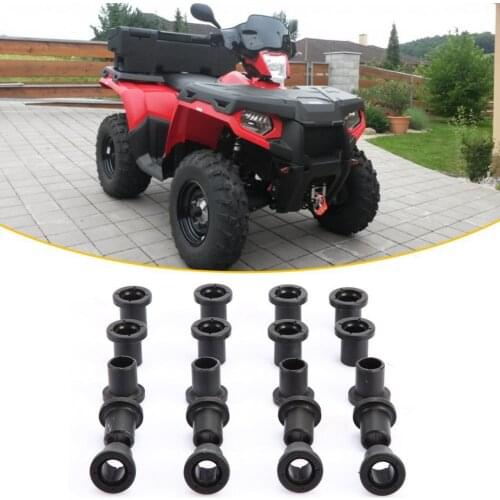 24Pcs Rear Suspension Control Arm Bushing ABS A-arm Bushing Kit Arm Bushing Firm Corrosion Resistant for 2007 Polaris X2 800 EFI