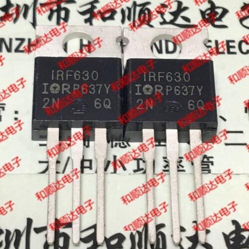 10pcs/lot IRF630 new spot TO-220 200V 9A