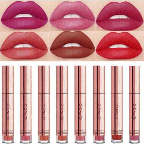 12colors Waterproof Lip Gloss Long Lasting Moisturizing Lip Gloss Pink Color Velvet Matte Lipsticks Beauty Cosmetics