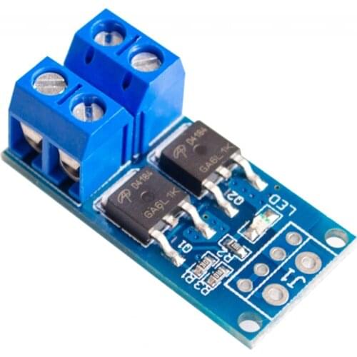 15A 400W MOS FET Trigger Switch Drive Module PWM Regulator Control Panel